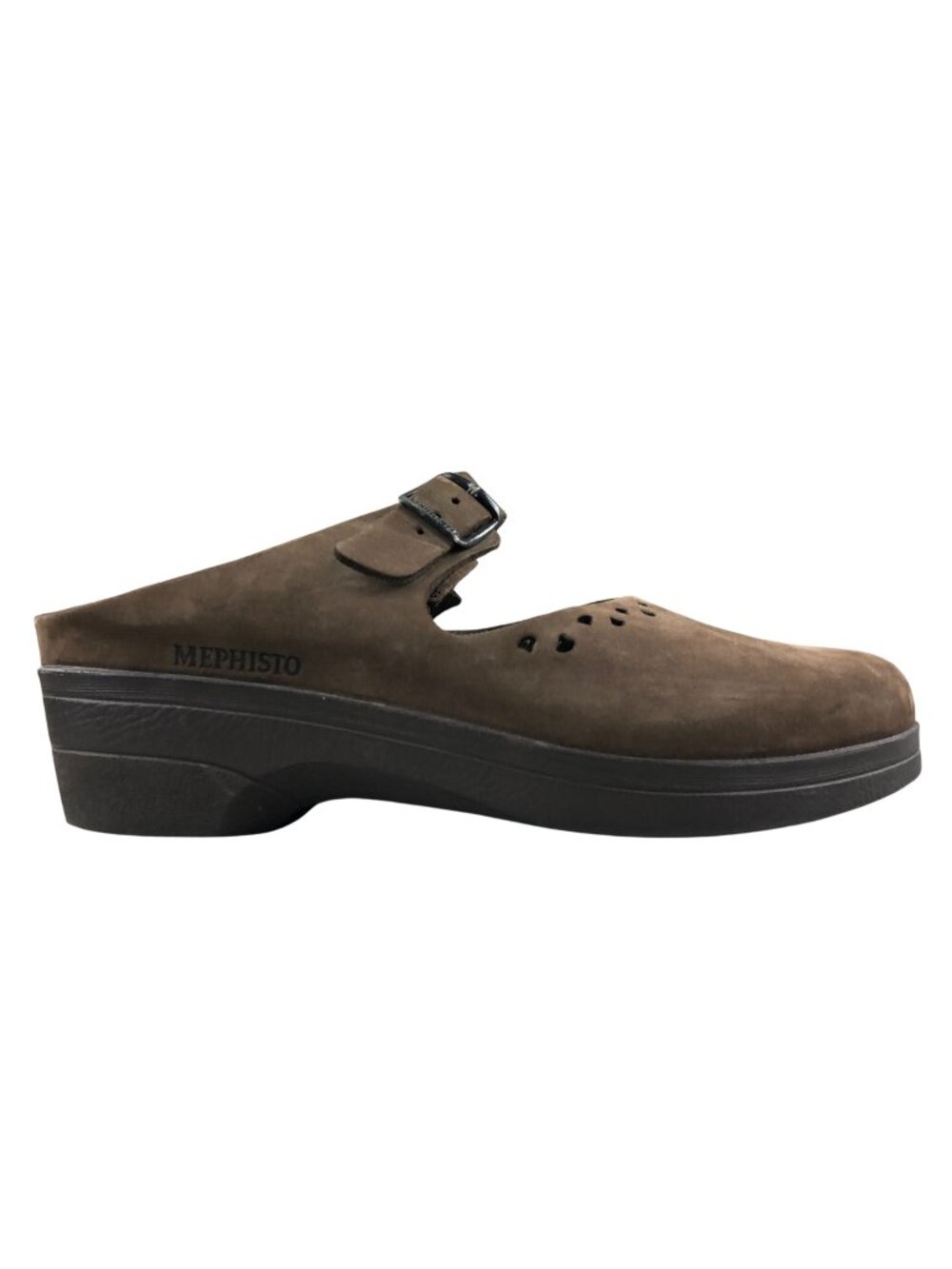 Mephisto Women's Size 41 (11) Mobils Sabatina Brown Leather Mary Janes Mules